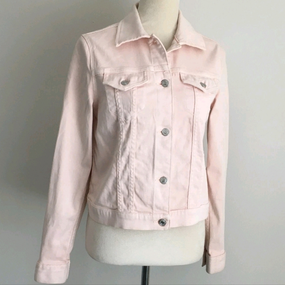 Michael Kors Light Pink Jean Jacket